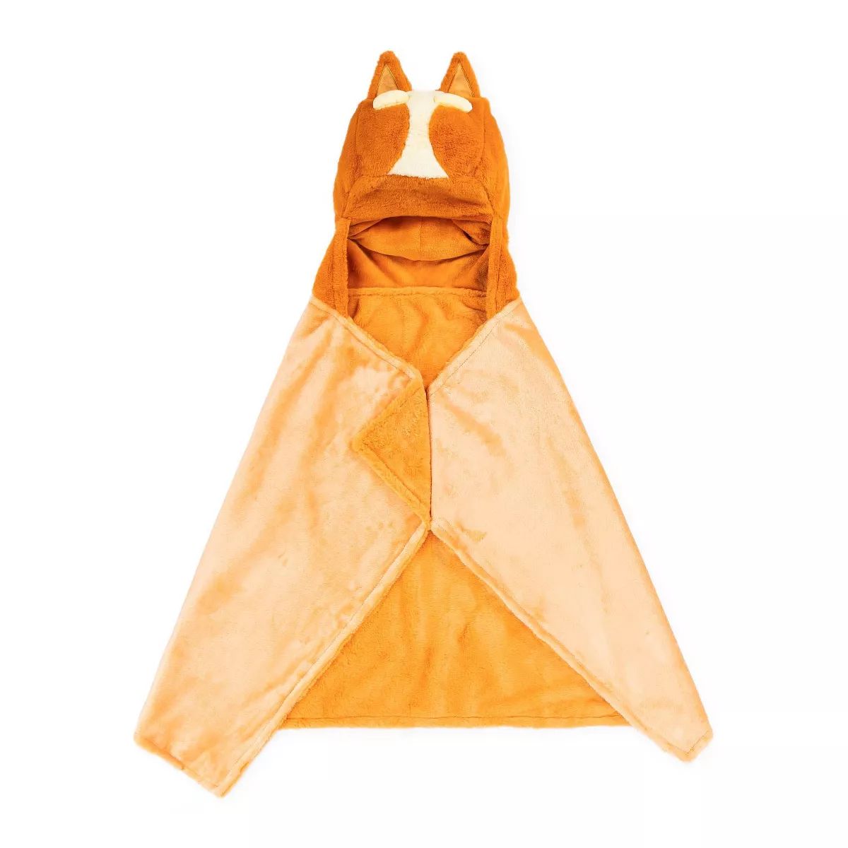 Bingo Kids' Hooded Blanket Orange - Bluey | Target