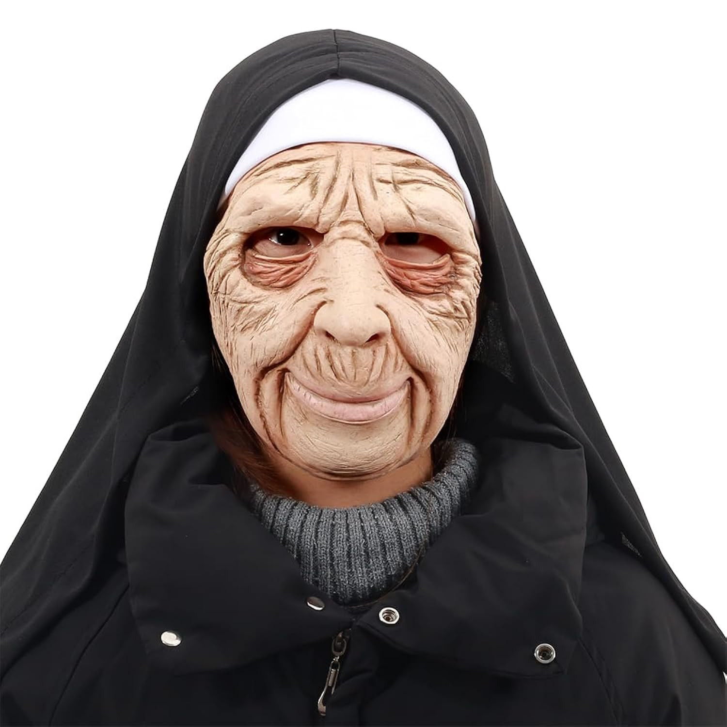 Latex elderly Nun Mask | Amazon (US)