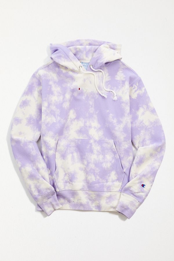 Champion UO Exclusive Tie-Dye Boyfriend Hoodie Sweatshirt | Urban Outfitters (US and RoW)