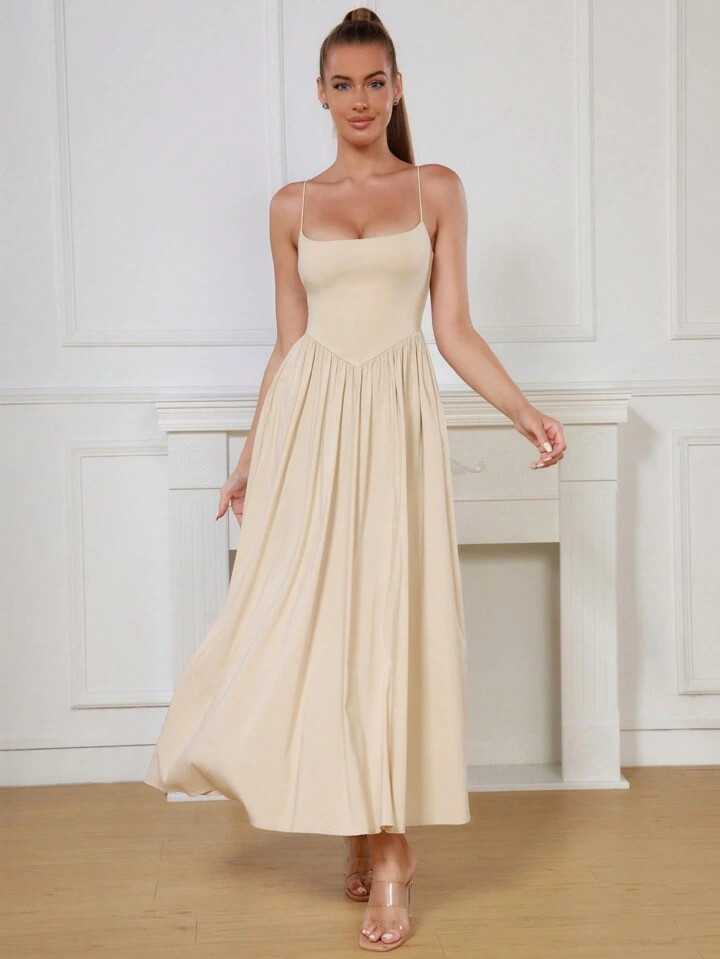 Solid Cami Dress | SHEIN