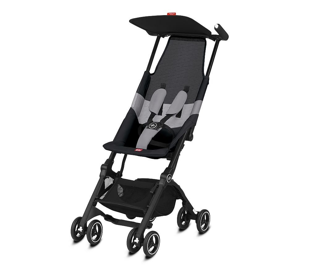 GB Pockit+ Air All-Terrain Stroller, Velvet Black | Pottery Barn Kids