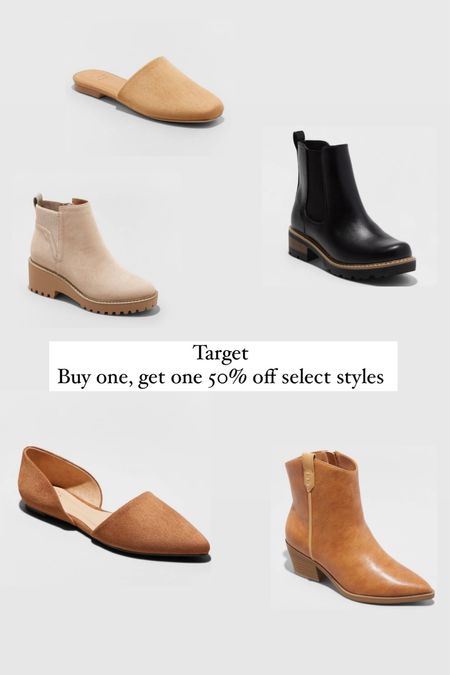 Target Sale, Target booties, Bogo, wedges, boots, womens boots



#LTKunder50 #LTKworkwear #LTKunder100