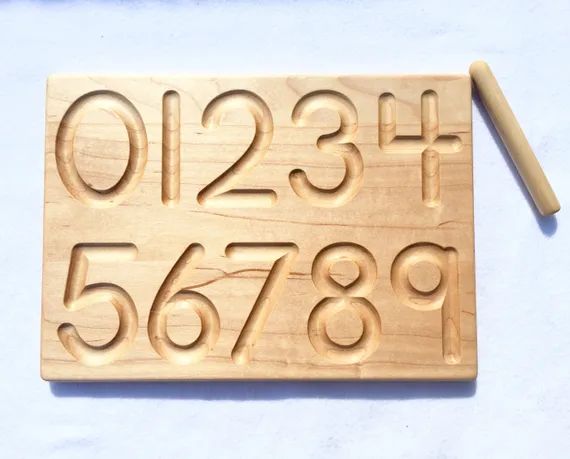 1-10 Number Board -- Waldorf Montessori School Toy | Etsy (US)