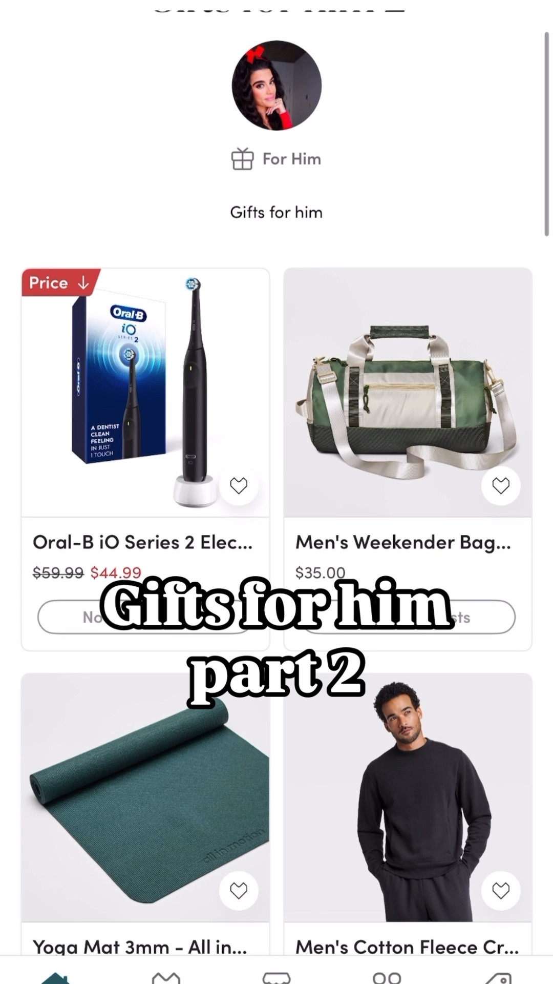 Gifts for him 
Gifts for men 

#LTKGiftGuide #LTKHoliday #LTKMens