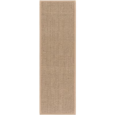 Natural Fiber Basket Weave  NF114 Power Loomed Indoor Runner Rug - Natural/Beige - 2'6"x8' - Safavieh | Target
