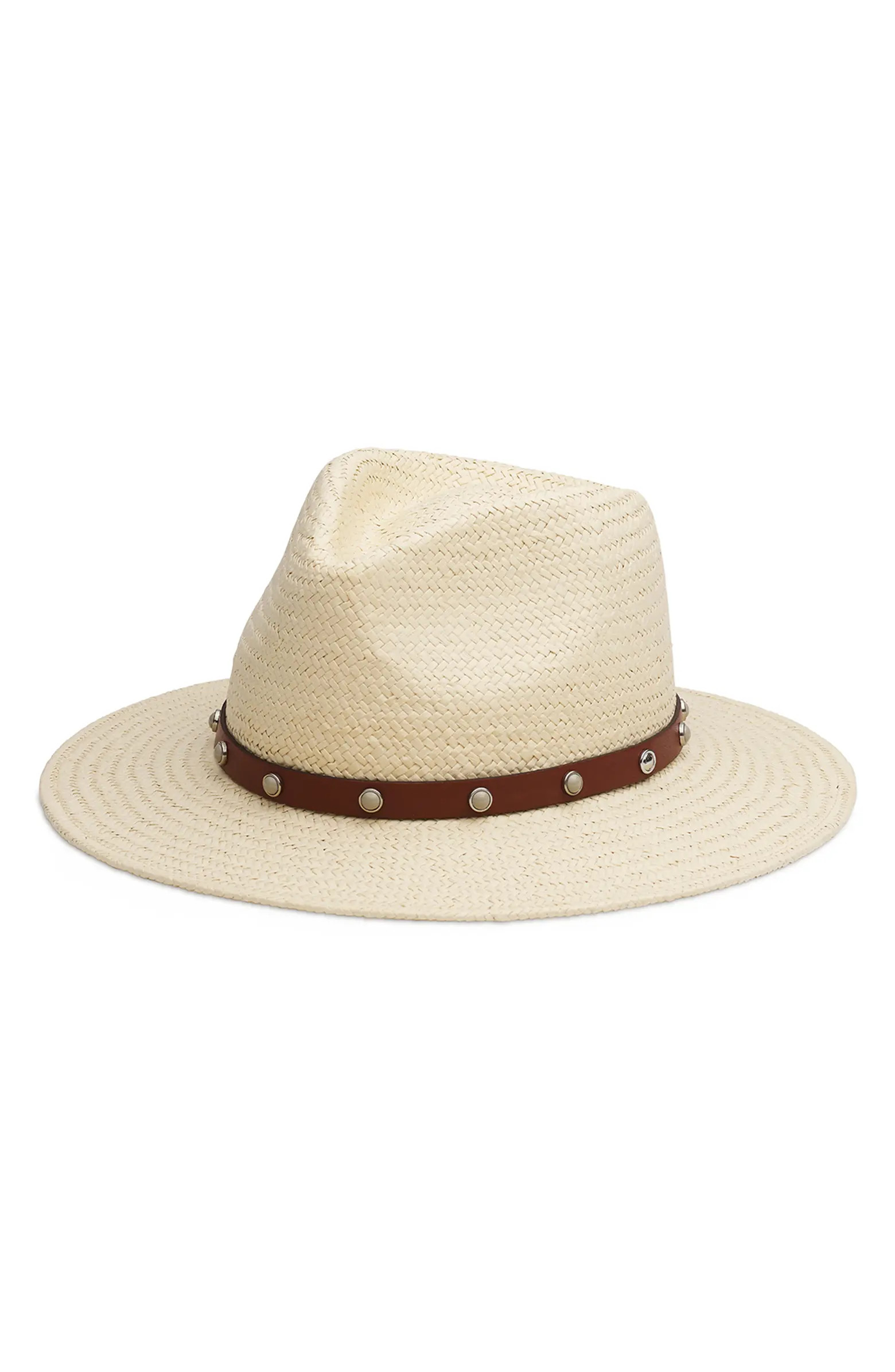rag & bone Cabochon Packable Straw Fedora | Nordstrom | Nordstrom