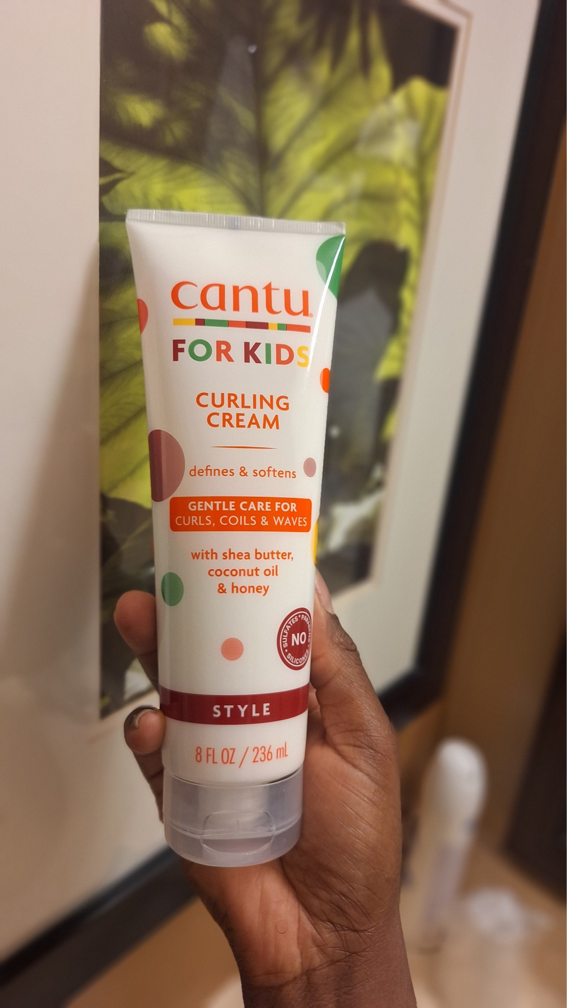 High Moisture curl cream for kids