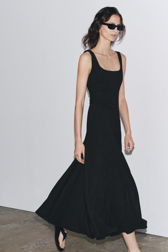 ZW COLLECTION MIDI DRESS | Zara UK