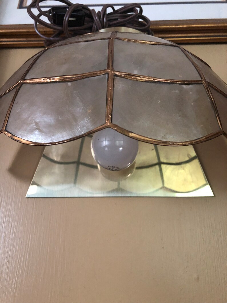 CAPIZ SHELL wall sconce | Etsy (US)