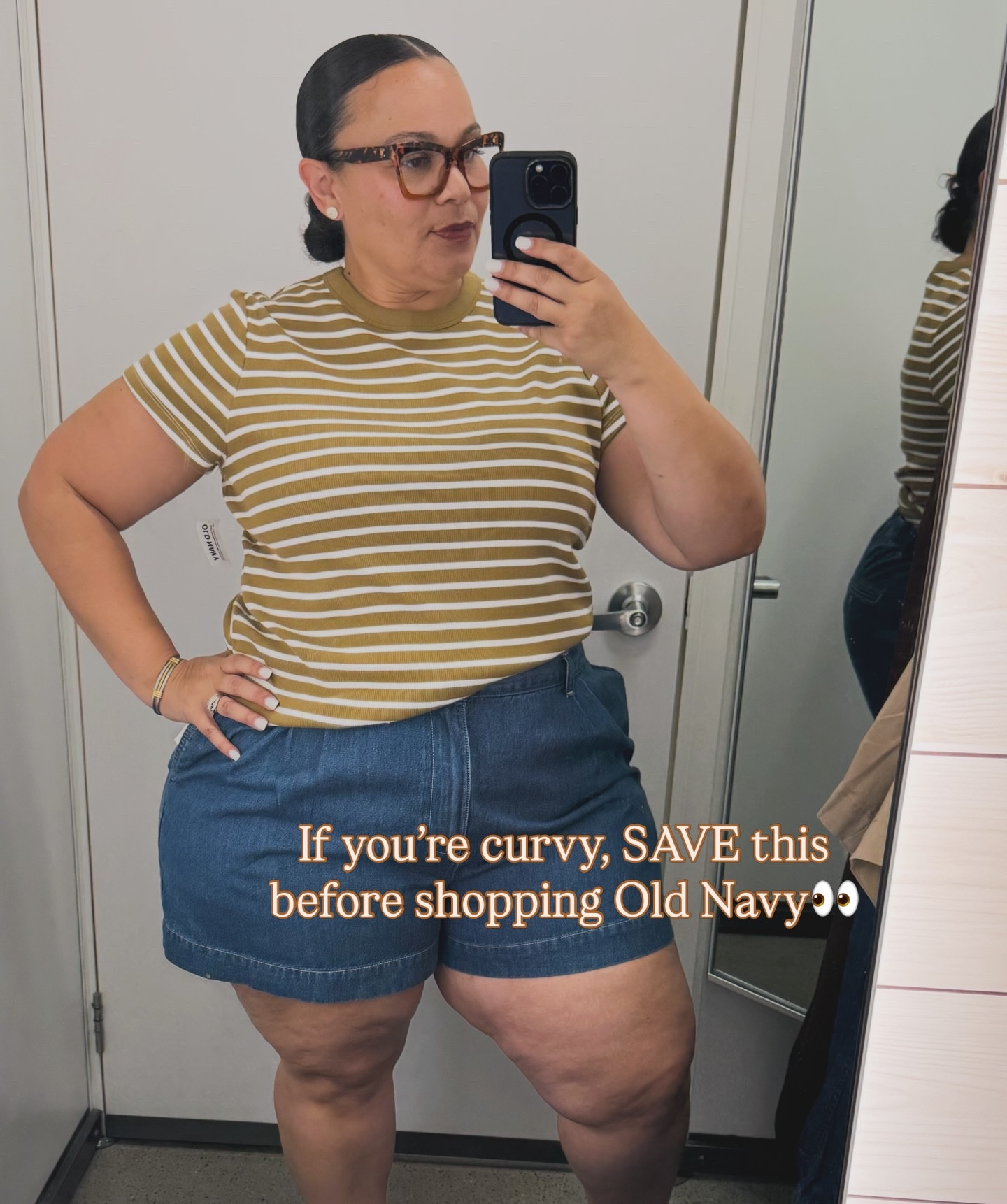 I did the try-on so you don’t have to 👏🏽

If you’re shopping Old Navy plus size and curvy fashion, here’s what actually works—from barrel jeans and flowy utility pants to peplum tanks, short sets, and everyday shorts! 

Comment SHOP to get the links!! 

As a size 18-20, I’m always looking for pieces that are comfortable, flattering, and easy to style without overthinking it—and these are the ones worth grabbing. I love this brand for the give the pieces have! I’m wearing: 

Khaki/Jean Shorts: XXL
Peplum Tanks: XL
T-shirt: XXL
Purple Shorts: XL
Purple T: XXL 
Barrel Jeans/Pants: XXL
Cream Set: XXL shorts XL top 

Save this for your next Old Navy run 💾

#OldNavyStyle #PlusSizeFashion #CurvyStyle #size18style #AffordableFashion