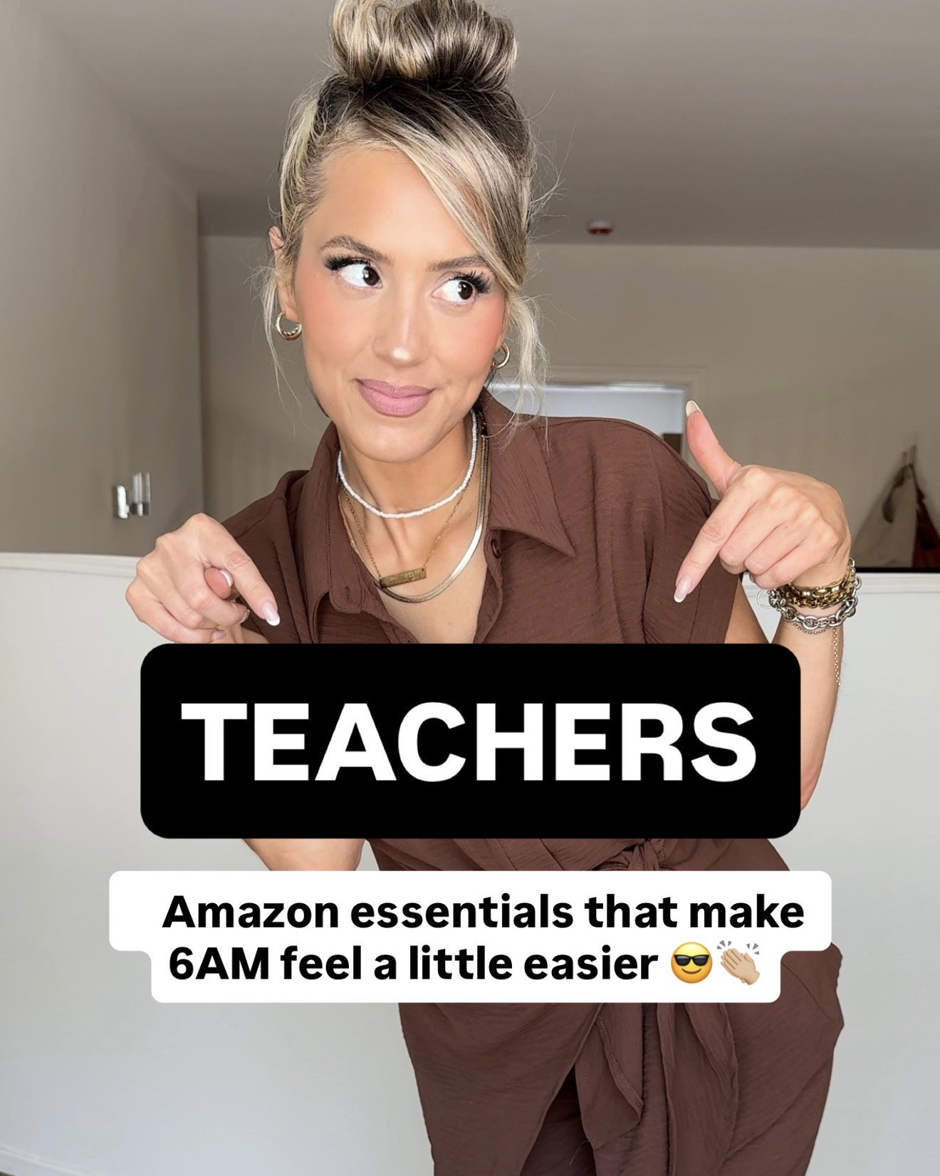 TEACHER ESSENTIALS that I promise you will make your morning 1 million times easier 😎👏🏼

#LTKgrwm #LTKootd #LTKU