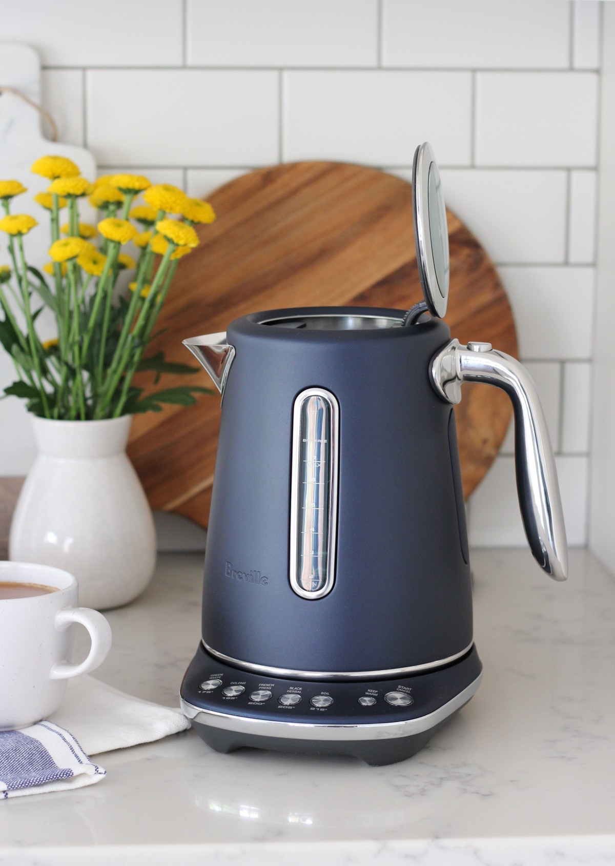 Love the stylish look and features of this Breville smart kettle. Available in many colours, including this beautiful Damson Blue. Our kitchen never looked better. Lovely gift idea for Mother’s Day, weddings and more!

#LTKHome #LTKStyleTip #LTKGiftGuide
