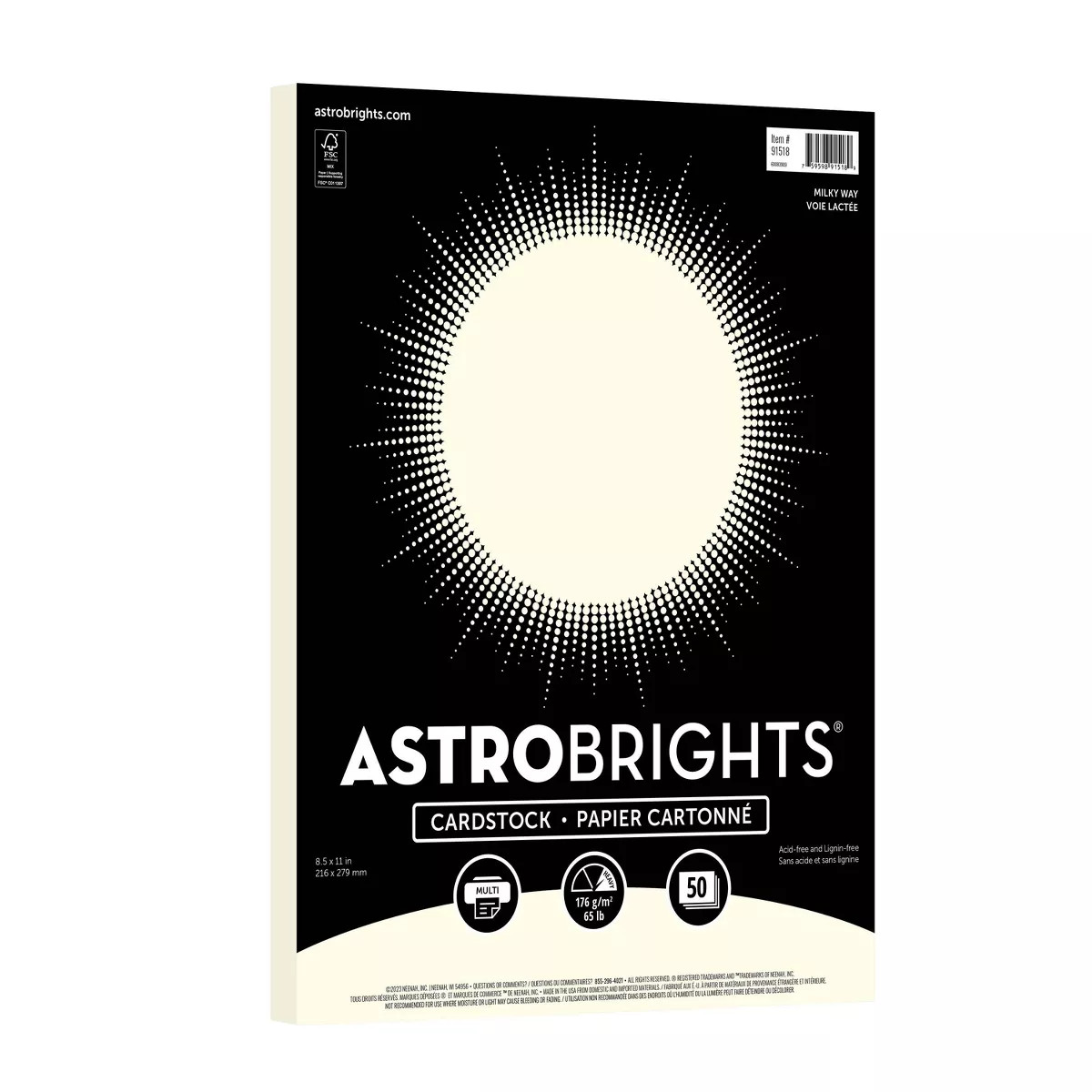 Astrobrights Cream Cardstock | Target