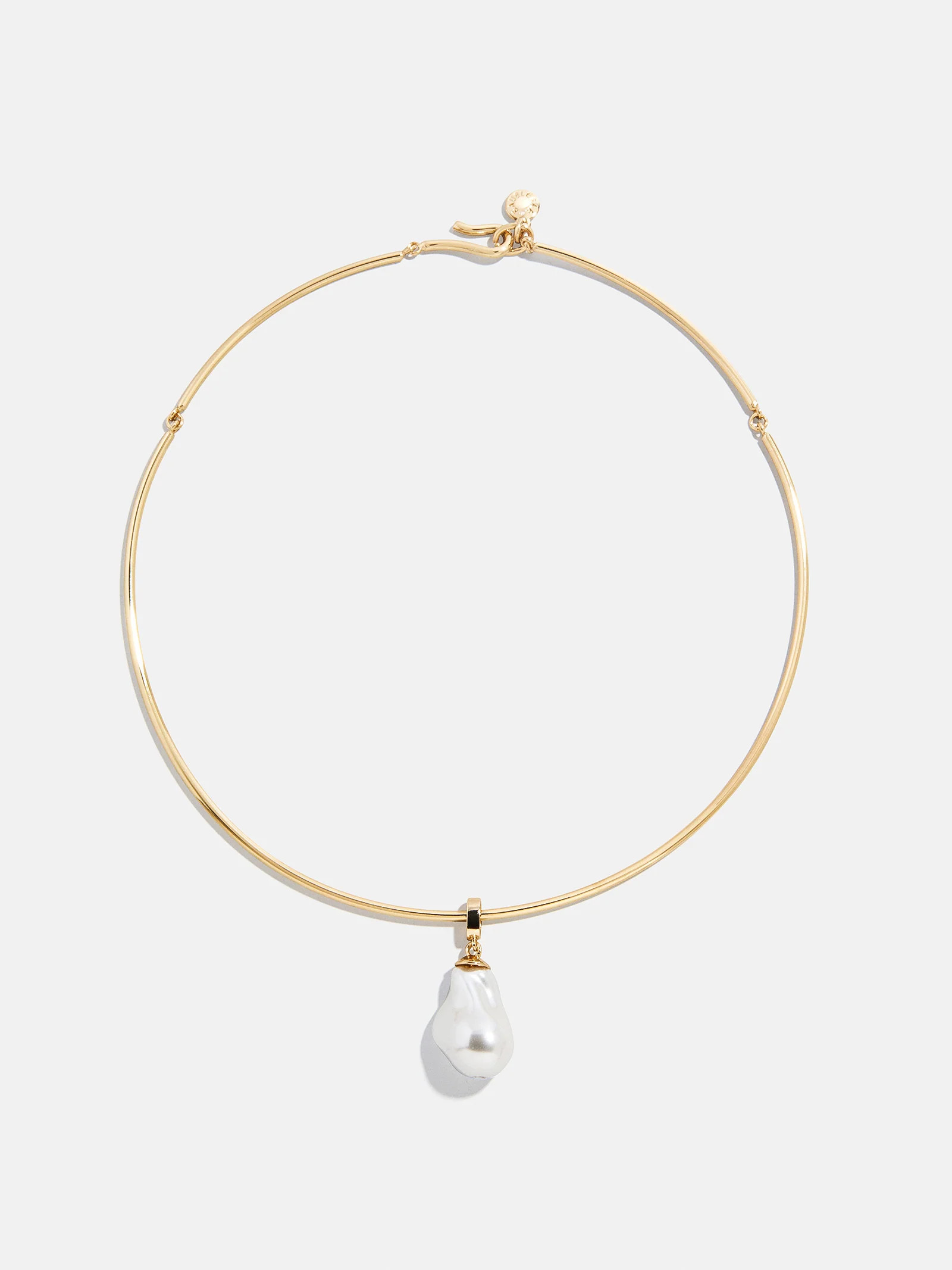 Teagan Pearl Collar Necklace - Gold/Pearl | BaubleBar