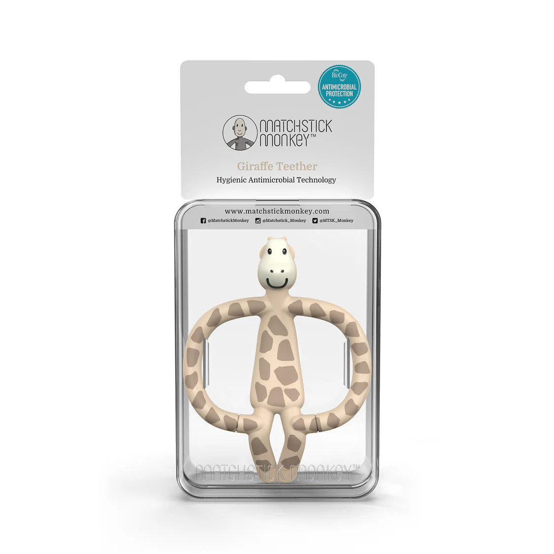 Matchstick Monkey Gigi Giraffe Teether | Baby Mori