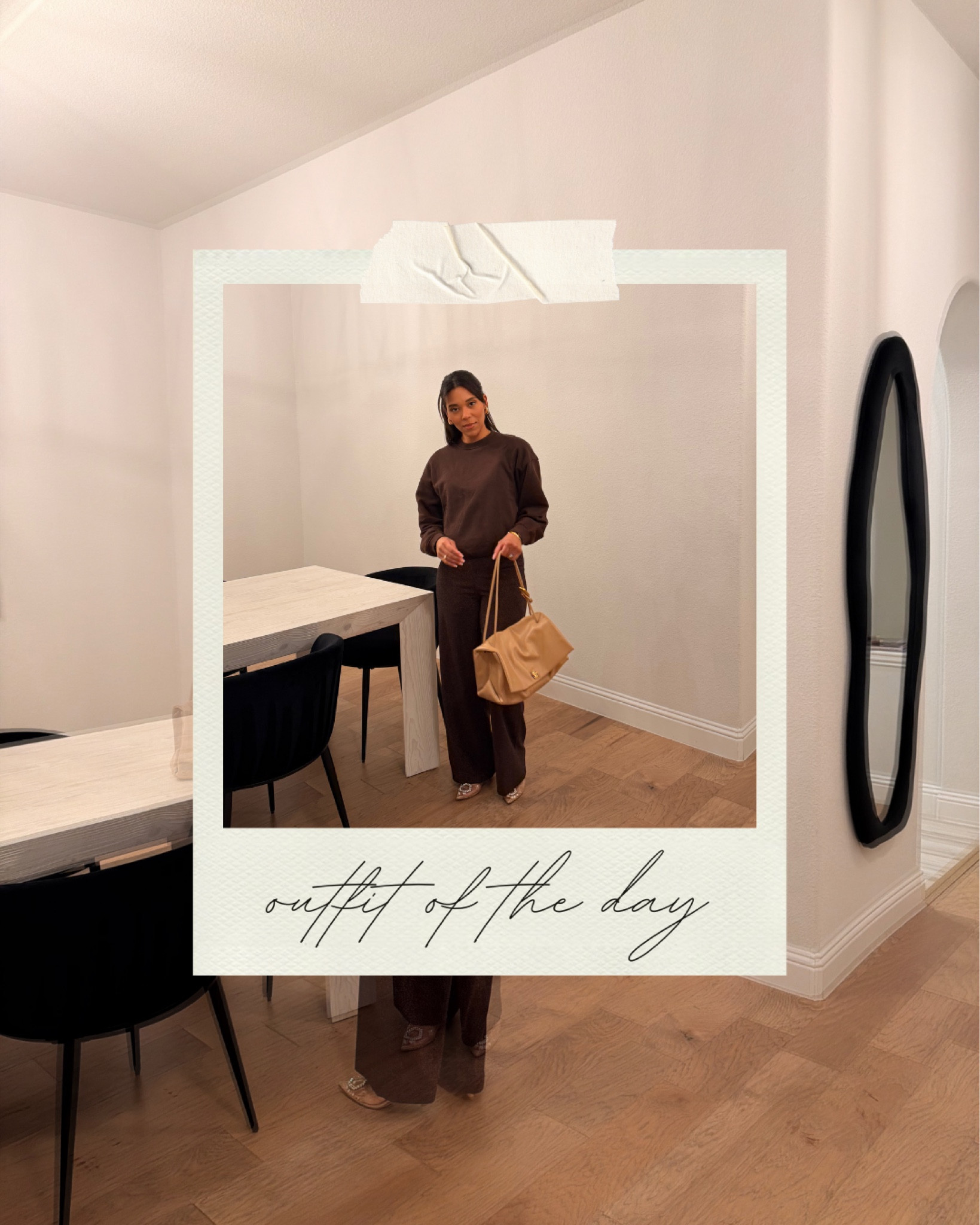 My new years outfit was chic & cozy