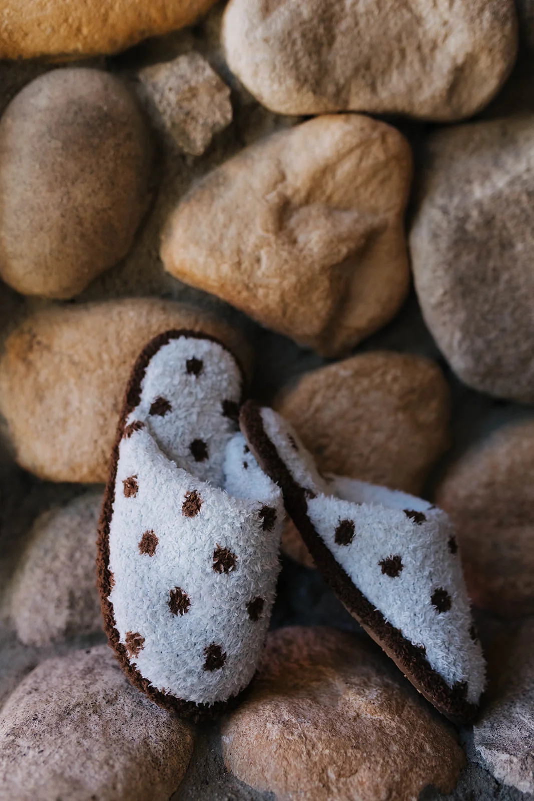 Polka Dot Slippers | Staykation