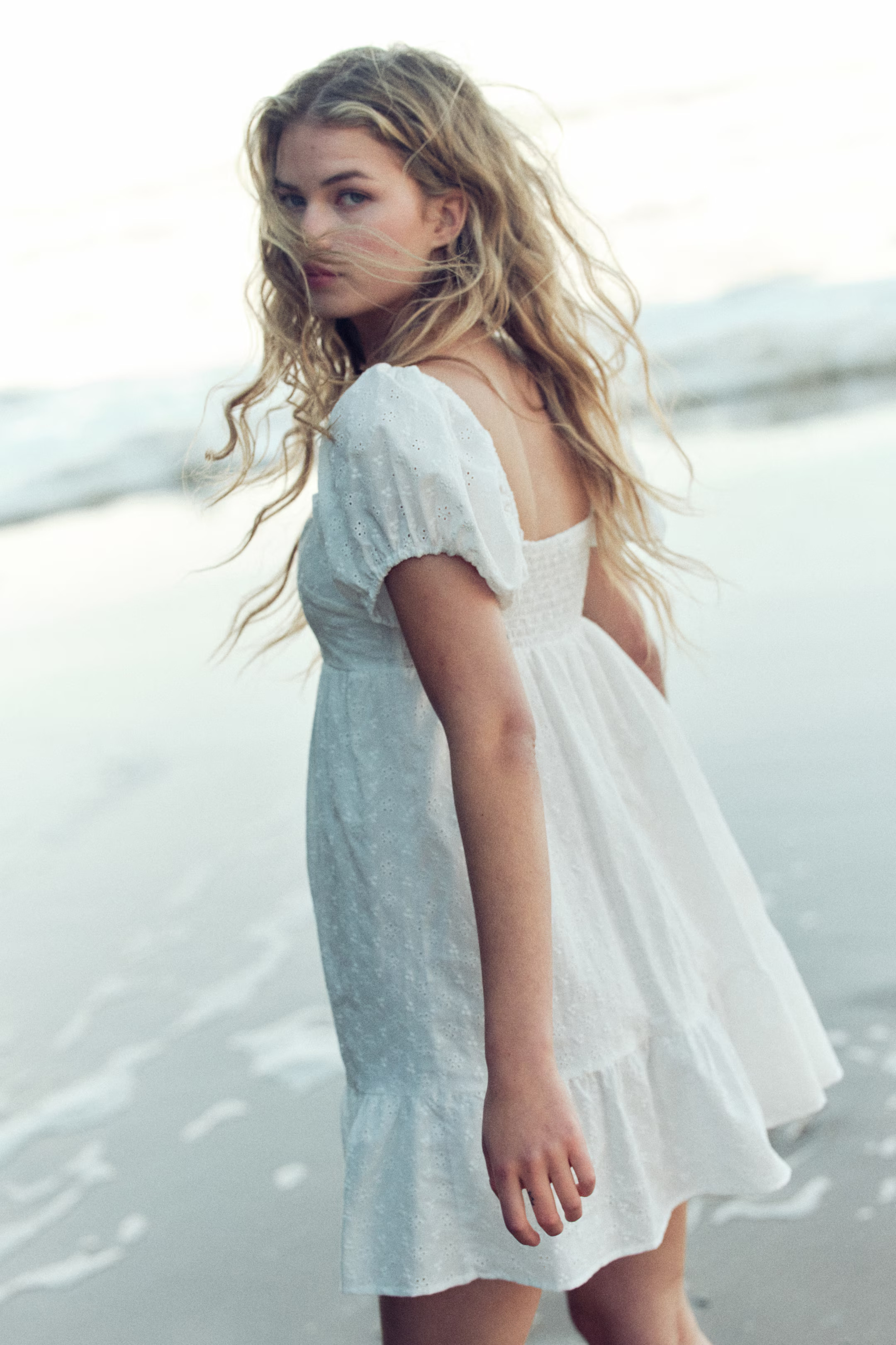 Puff-Sleeved Dress | H&M (US + CA)