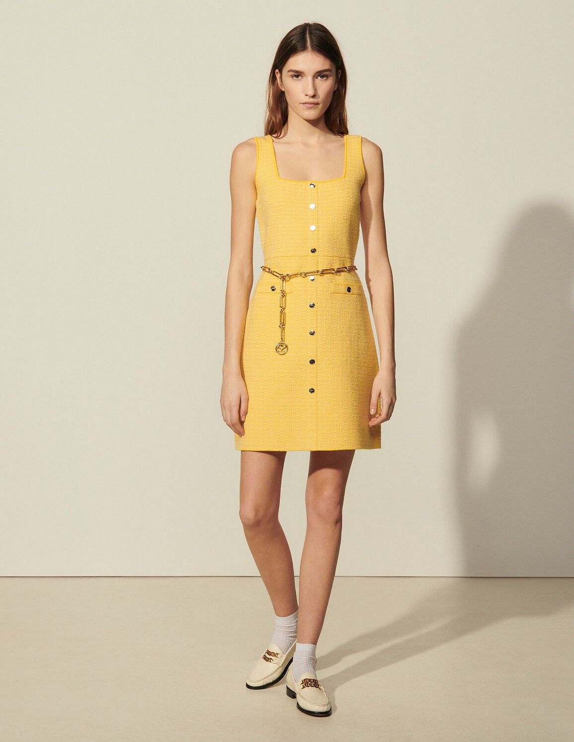 Short tweed dress | Sandro Paris (US)
