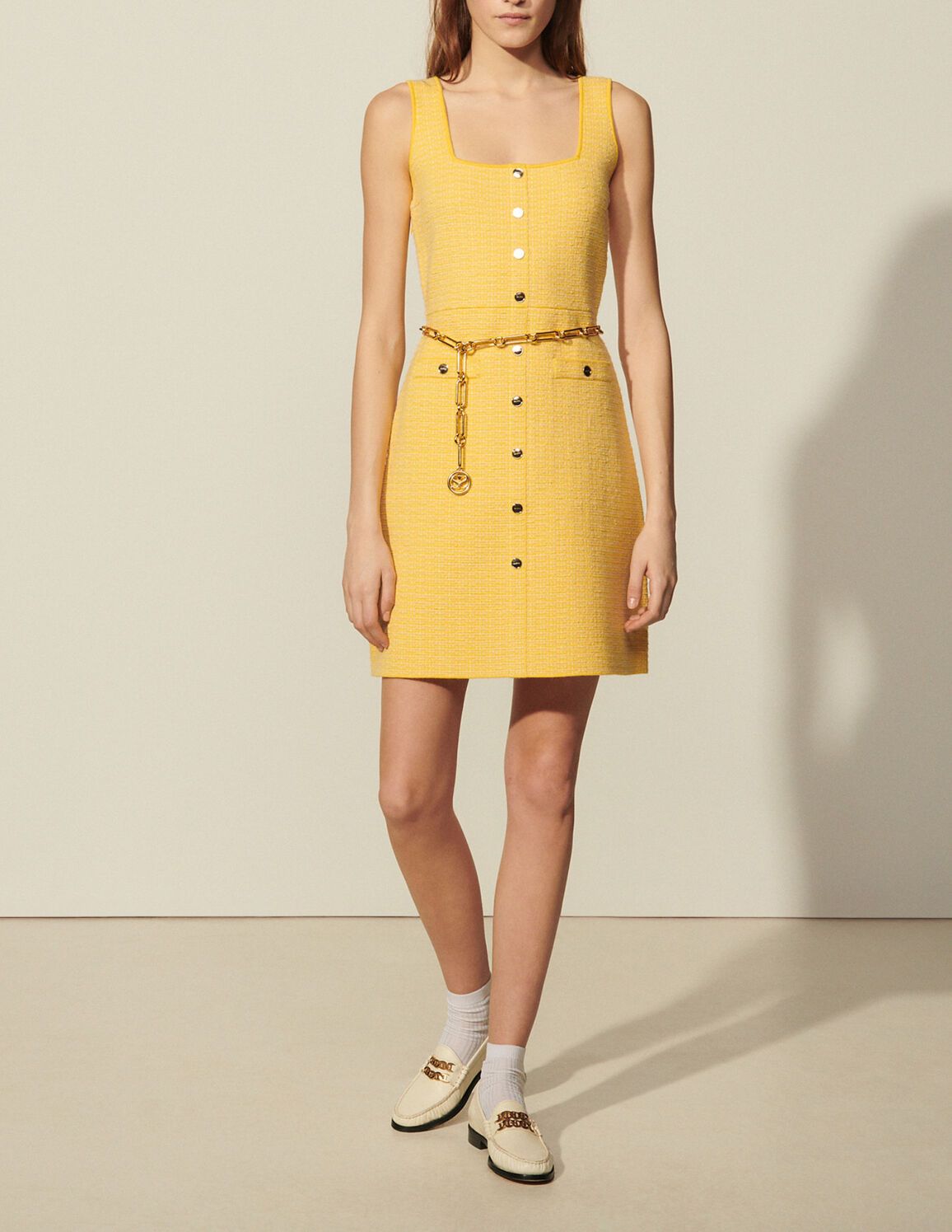 Short tweed dress | Sandro Paris (US)