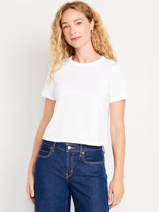 EveryWear Crop T-Shirt | Old Navy (US)