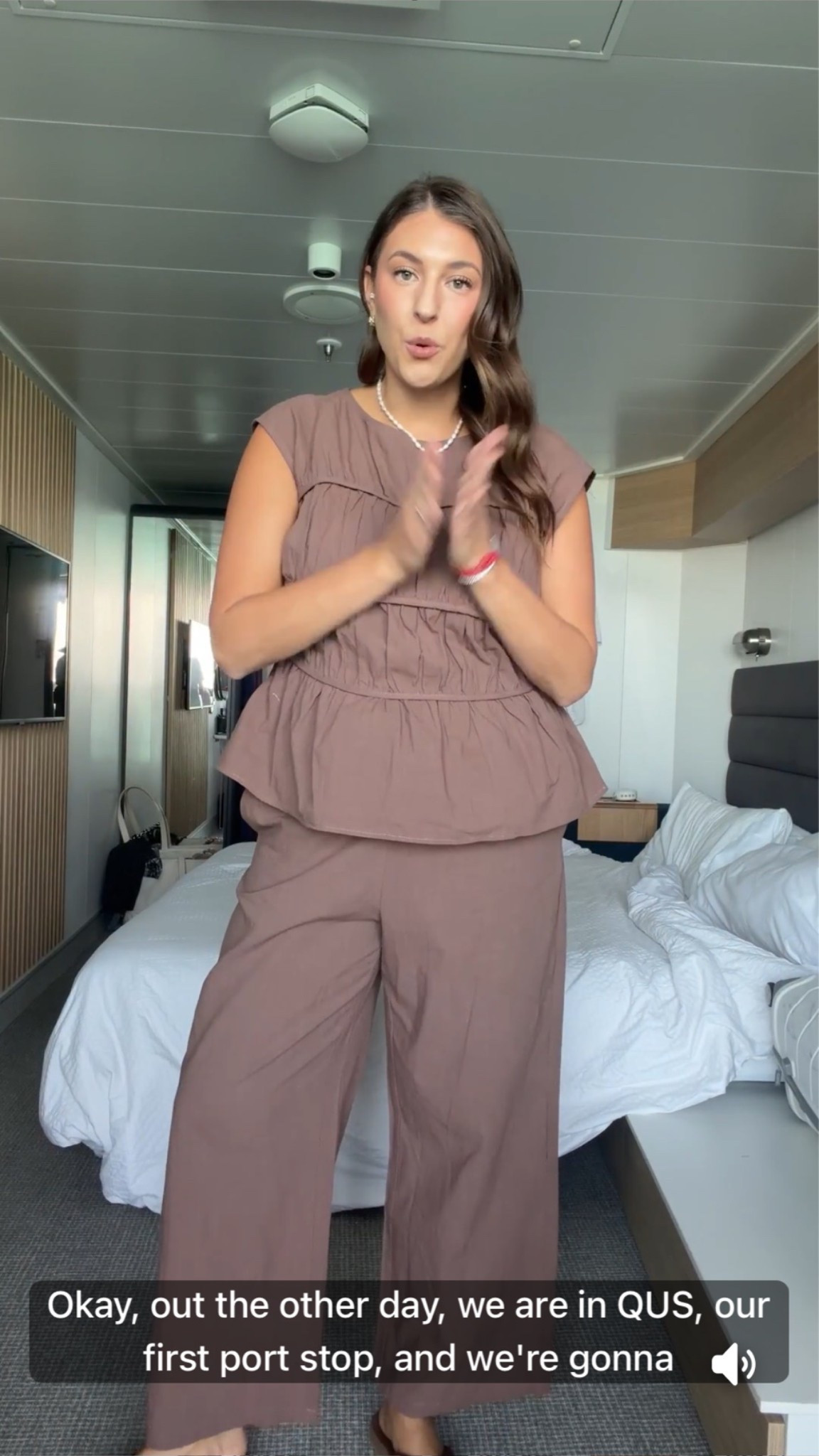 easy vacation outfit that feels put together every time 🤎✈️

vacation outfit ideas, matching set outfit, travel day outfit, cruise outfits, neutral style, comfy chic outfits, wide leg pants outfit, amazon fashion finds, effortless summer style, casual vacation looks

#LTKTall #LTKselfcare #LTKgrwm