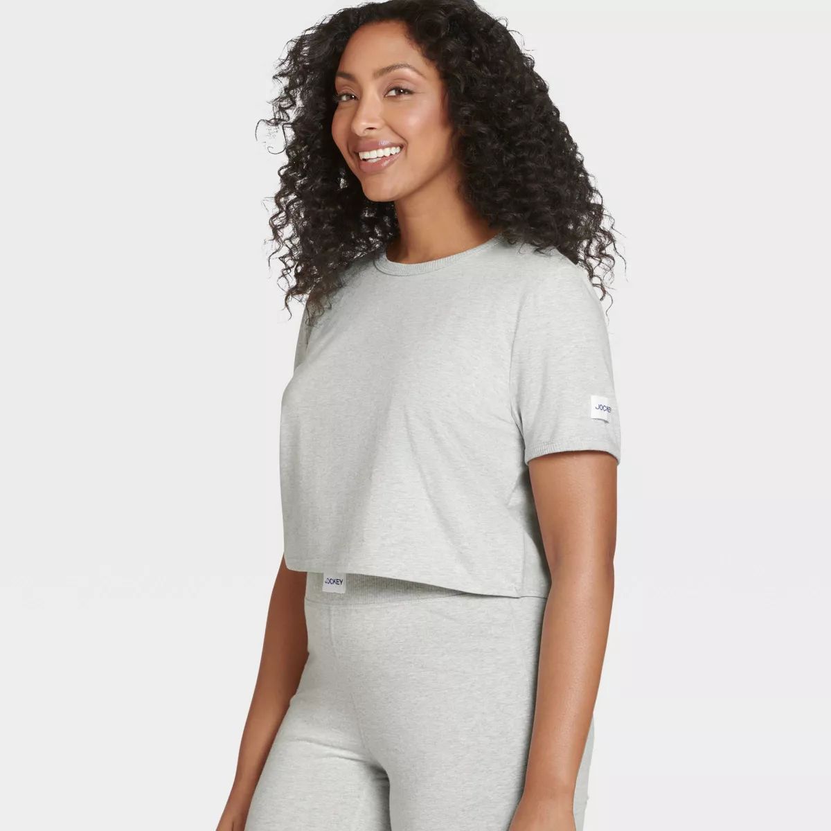 Jockey Generation™ Women's Organic Cotton Stretch Cropped T-Shirt | Target
