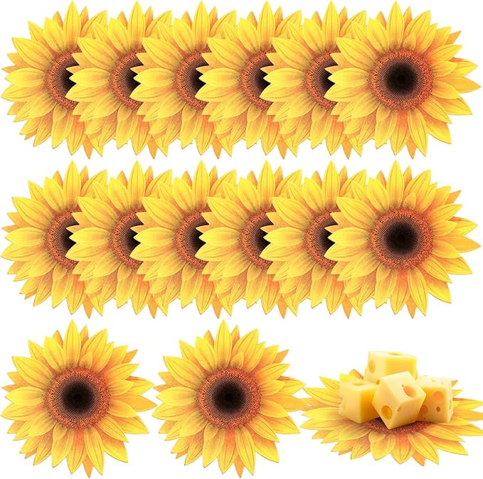 Tenceur 100 Count Sunflower Parchment Paper for Cheese 6 Inch Charcuterie Cheese Paper Parchment ... | Amazon (US)