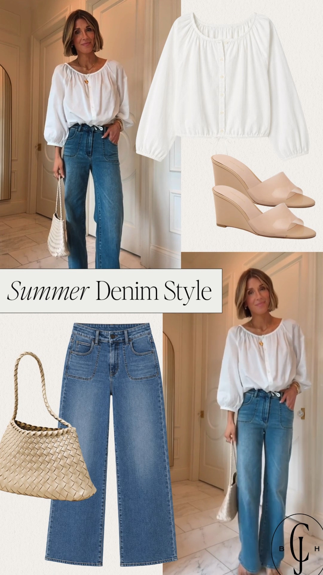These jeans are a must have for summer — especially paired with a feminine top!

#LTKsummer #LTKjeans