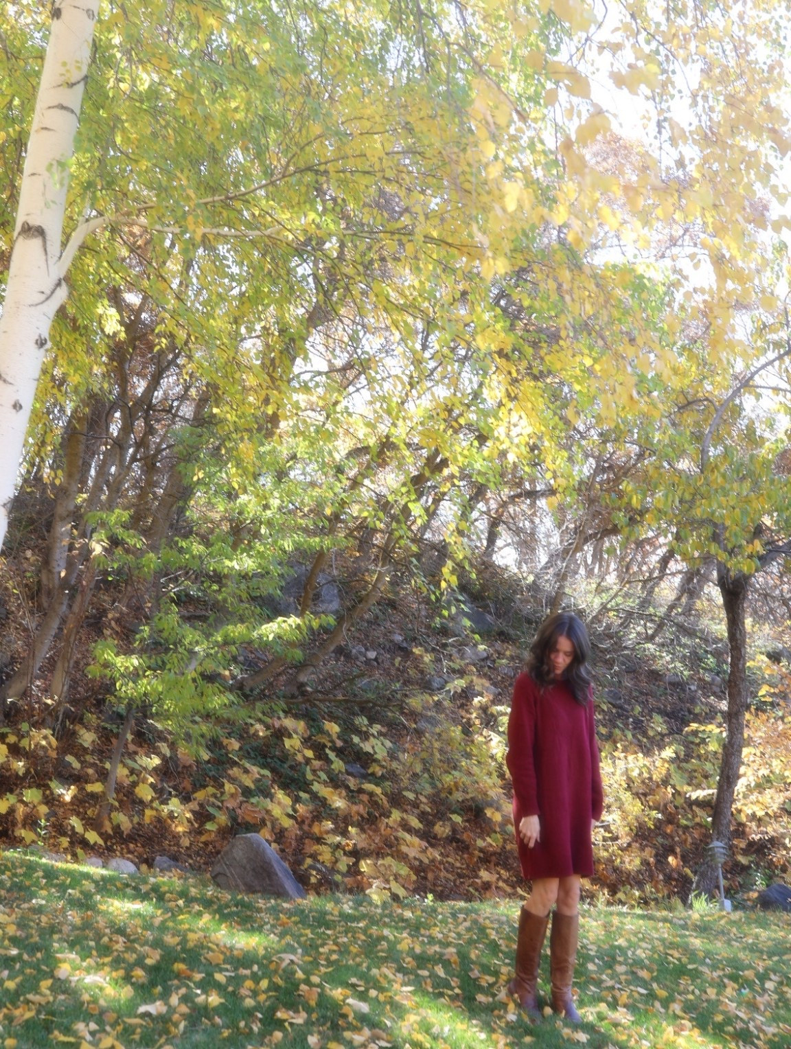 My new favorite fall find 🍂 This sweater dress comes in 4 gorgeous colors and is 40% off right now — only $26! 😍
I grabbed it in small clover and driftwood heather — it’s super comfy and flattering. I sized up one for a little extra length (wearing a small here).
Perfect with tall boots, my go-to earrings, and my flower birthstone necklace. 🌸
#LTKFallFashion #LTKStyle #LTKUnder50 #LTKSaleAlert #LTKFinds #LTKOutfitInspo #FallOOTD #CozyStyle #LTKTrend #LTKSeasonalStyle

#LTKSaleAlert #LTKFindsUnder50 #LTKSeasonal
