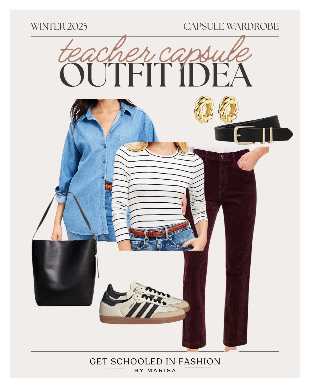 Winter capsule wardrobe for teachers featuring versatile layers, cozy knits, and comfortable staples perfect for the classroom and beyond. Build a wardrobe that works as hard as you do this season.

#LTKSeasonal #LTKFindsUnder100 #LTKStyleTip