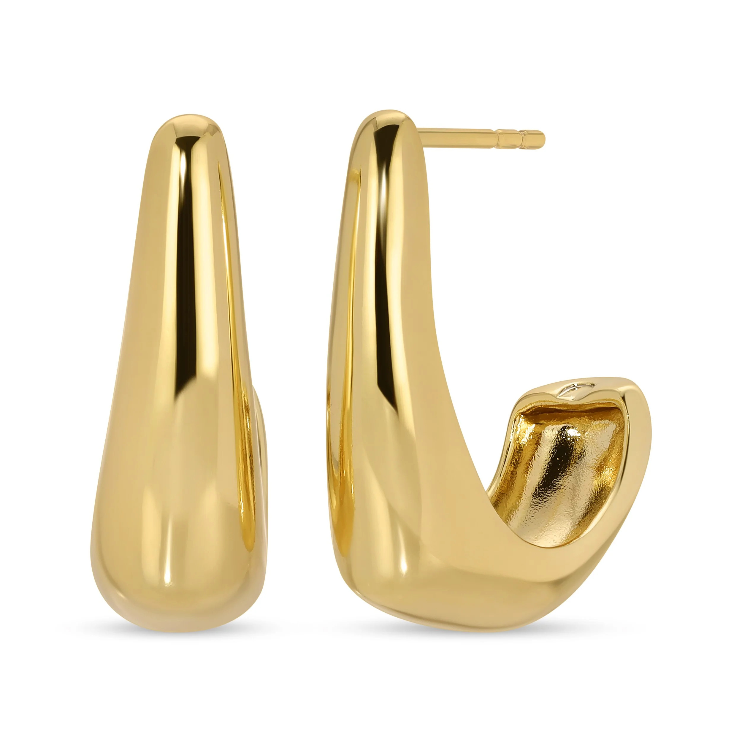 Elle Statement Hoops | Meghan Bo Designs