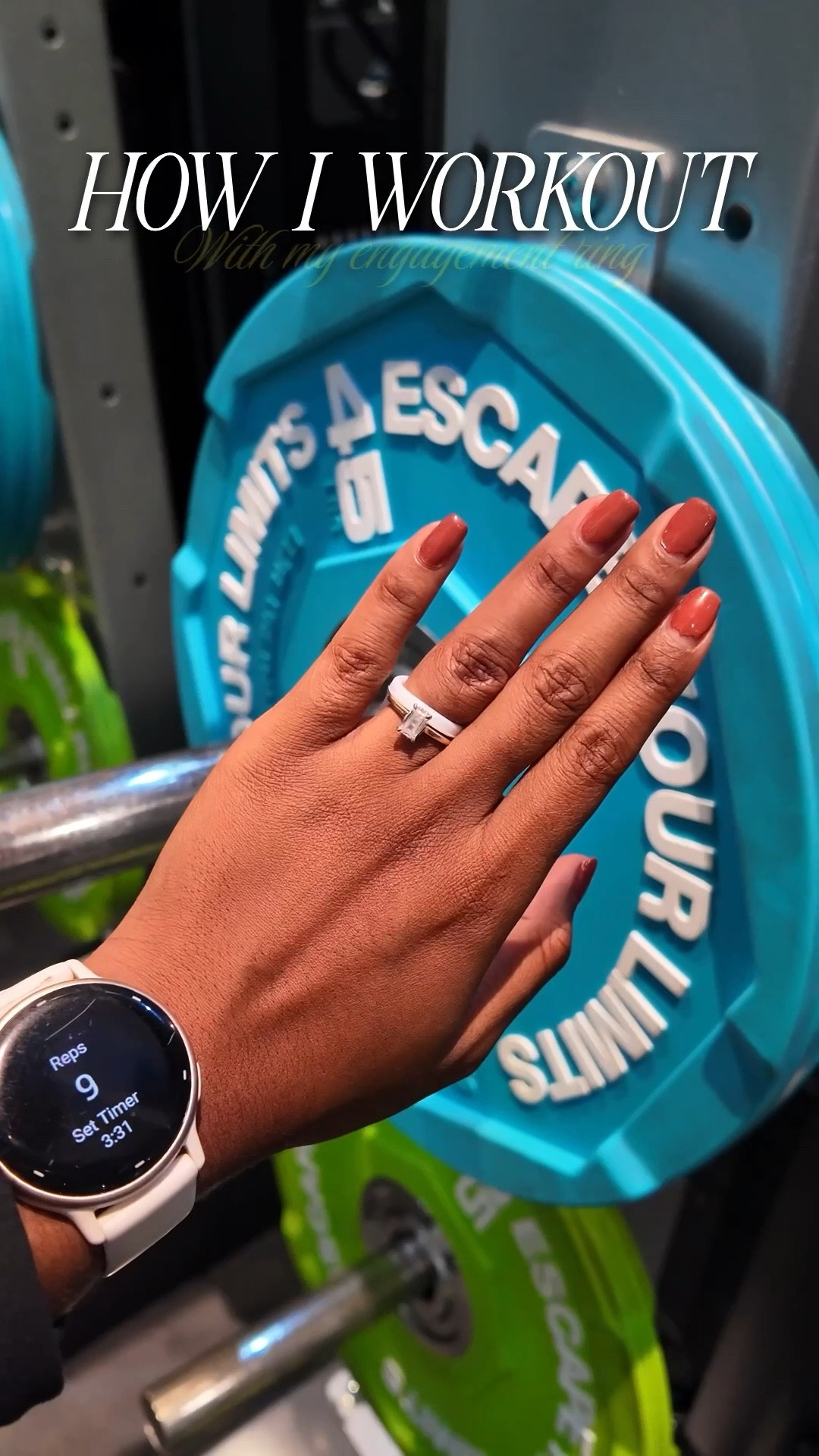 How I workout with my engagement ringrun

#LTKActive