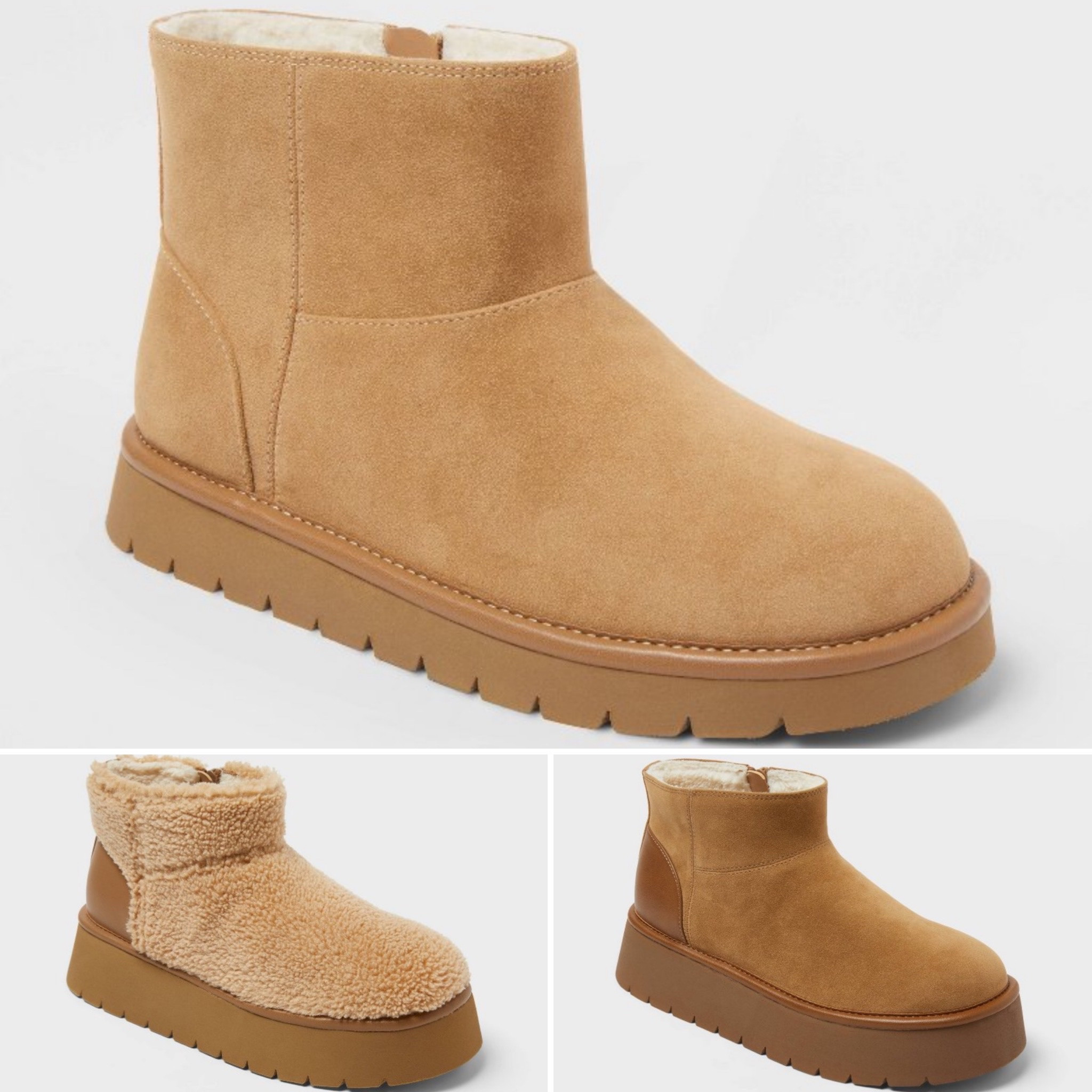 Ugg look a likes for spring.