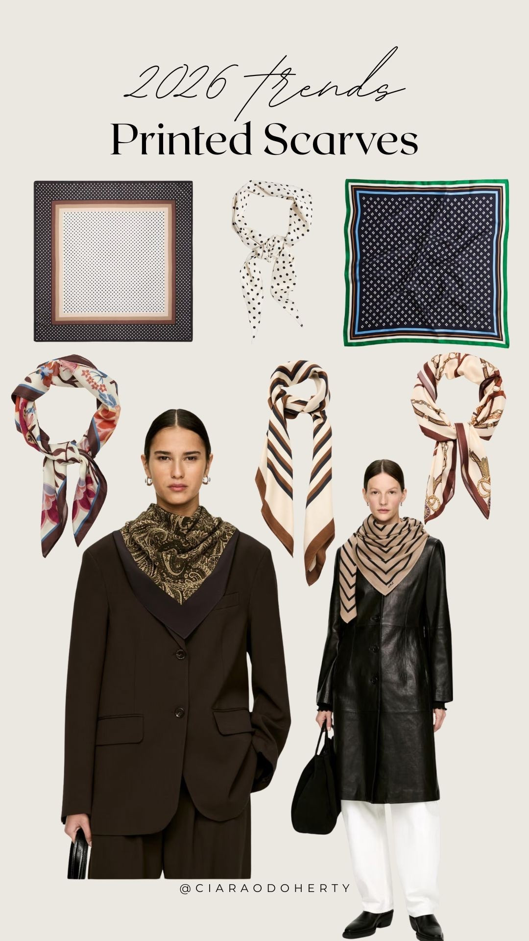 2026 Trends: Printed Scarves

Printed Scarf, h&m, asos, mango, Zara, arket 

#LTKireland #LTKeurope #LTKwinter