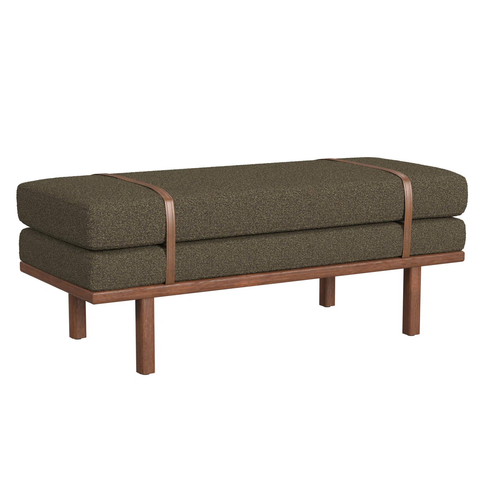 Wade Logan® Azayvion Upholstered Bench with Wood Base & Reviews | Wayfair | Wayfair North America