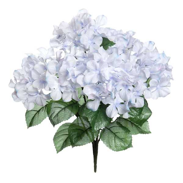 6-Head Blue Hydrangea Floral Spray, 17" | At Home