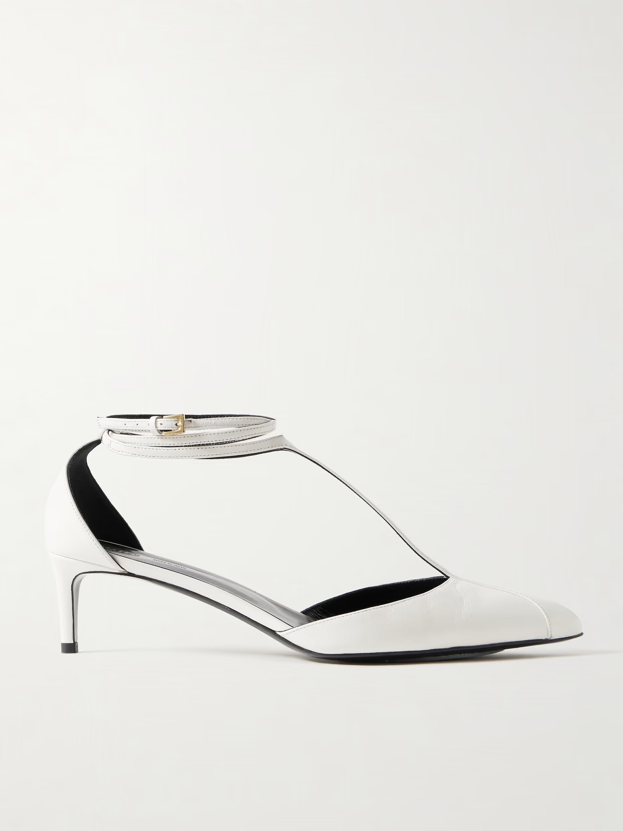 KHAITE - Mia Leather Pumps - White | NET-A-PORTER (US)