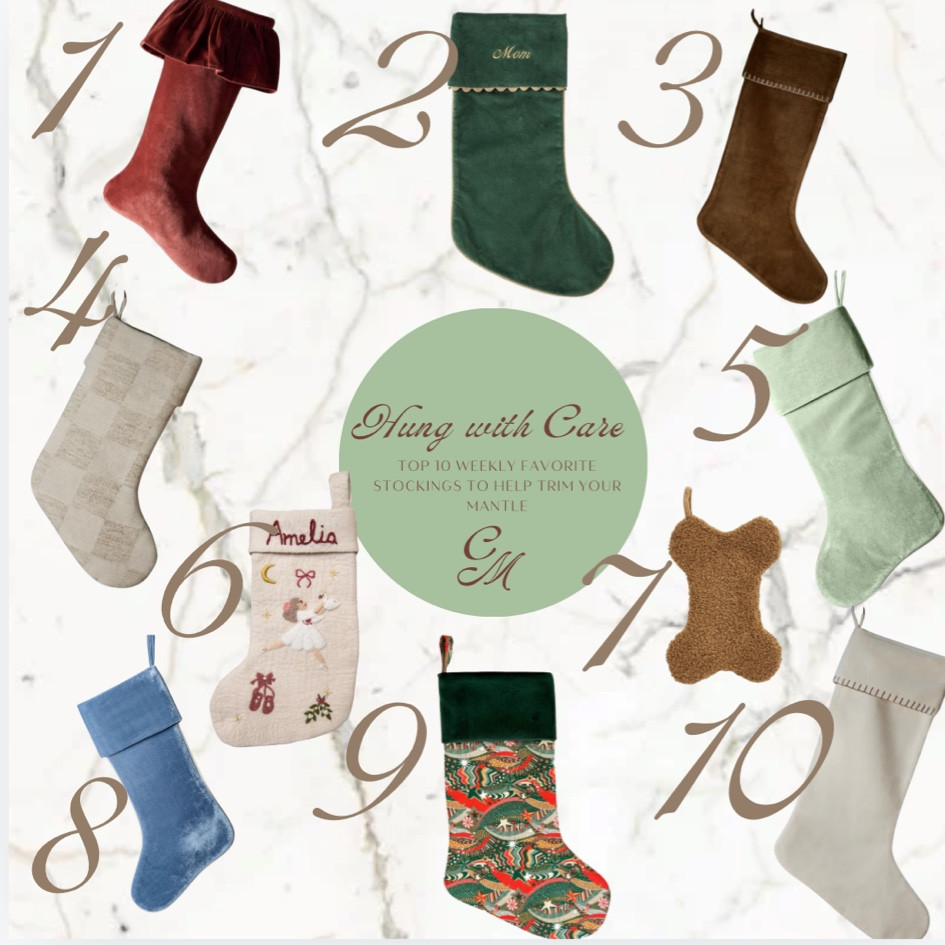 Christmas stocking round up of all my favorite Christmas stockings this season! Christmas decor, Christmas mantle, Christmas, Christmas living room 

#LTKHoliday #LTKHome #LTKSeasonal