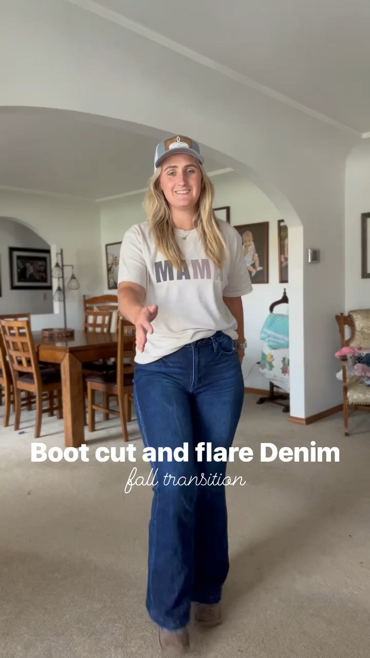 The best transition jeans for fall and winter to wear with your boots
Simple to dress up or wear out to work on the game 

#LTKWorkwear #LTKMidsize #LTKFindsUnder100