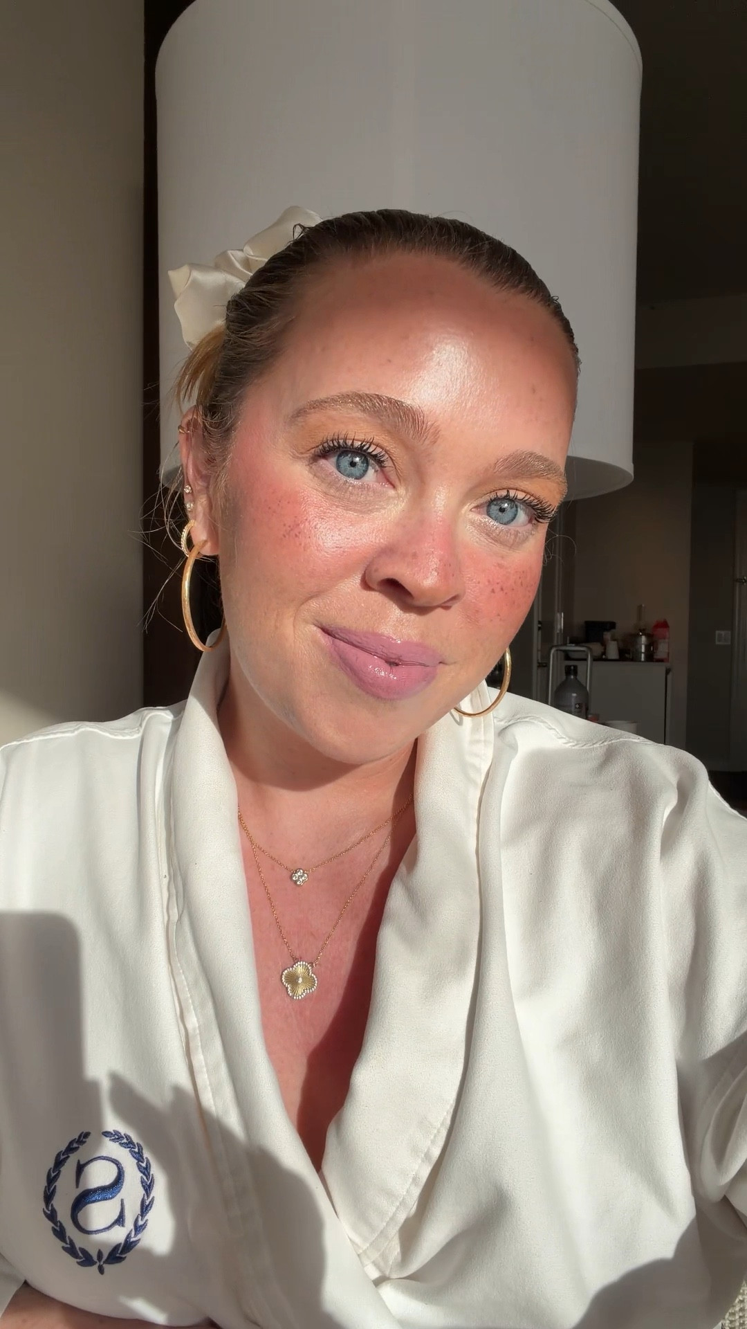 GRWM for Dinner after full beach day 🌺🐚✨ Vacation Make Up Routine 

Ilia Foundation: 7W 
Saie Blush: Baby 
Mac Lipstick: Pink Peppermint 

#LTKBeauty #LTKTravel #LTKgrwm