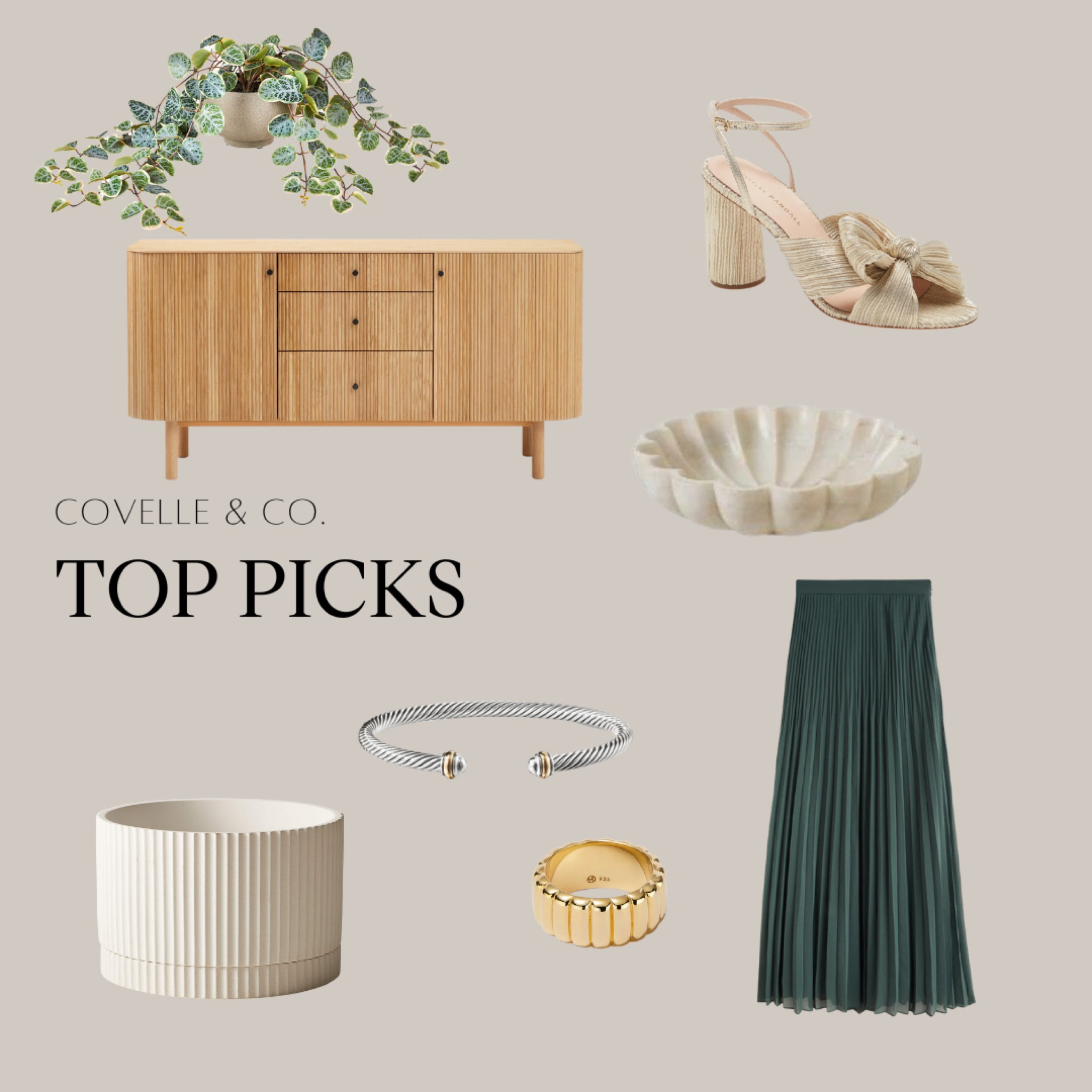 As you well know, #FlutedDetails are a favorite around here. We are huge fans of using tactile surfaces in both fashion and interior design for the added dimension they bring. 

Are you wanting to bring that timeless elegance into your home, but also wanting it a feel modern and fresh feeling? Quickly, check out the newest #TopPick picks we have compiled!!!

#designingrealestatesuccess #realtorinteriordesigner #instarealestate #lifestyle #ltk #ltkhome #ltkstyle #everythingwetouchturnstosold #covelleco #instainteriordesign #interiordesigner #interiordesign #style #fashion 