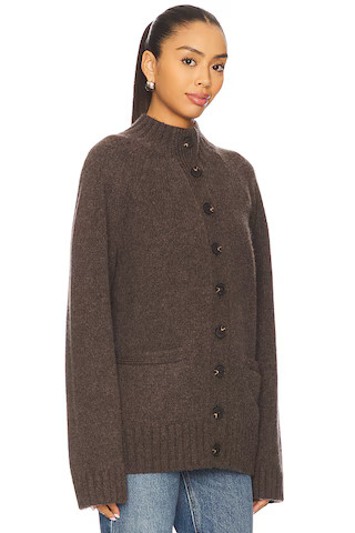 Jen Cardigan in Deep Bark | Revolve Clothing (Global)