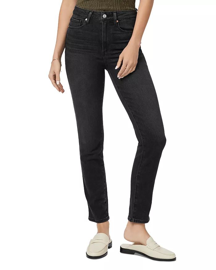 Gemma High Rise Slim Jeans in Black Lotus | Bloomingdale's (US)