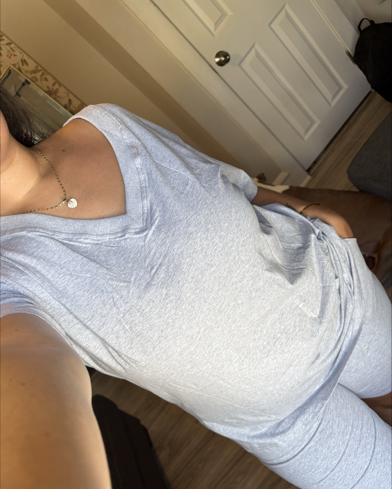 Comfy heather grey set 🩶 

#LTKMidsize #LTKFindsUnder50 #LTKBump