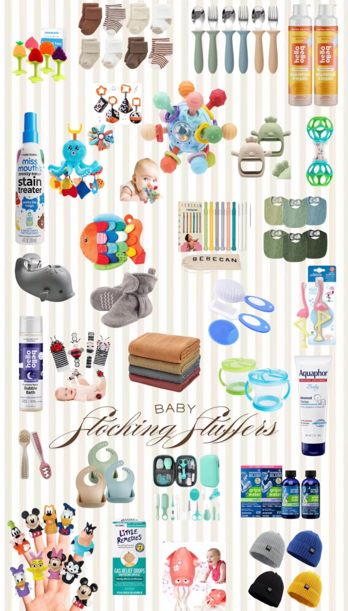 These gifts will be used over and over again for babies ages 0-12 months! If you’re looking for baby stocking stuffer ideas these are at the top of my list as a mom of two! So fun!

Comment SHOP below to receive a DM with the 

#LTKBaby #LTKGiftGuide #LTKHoliday