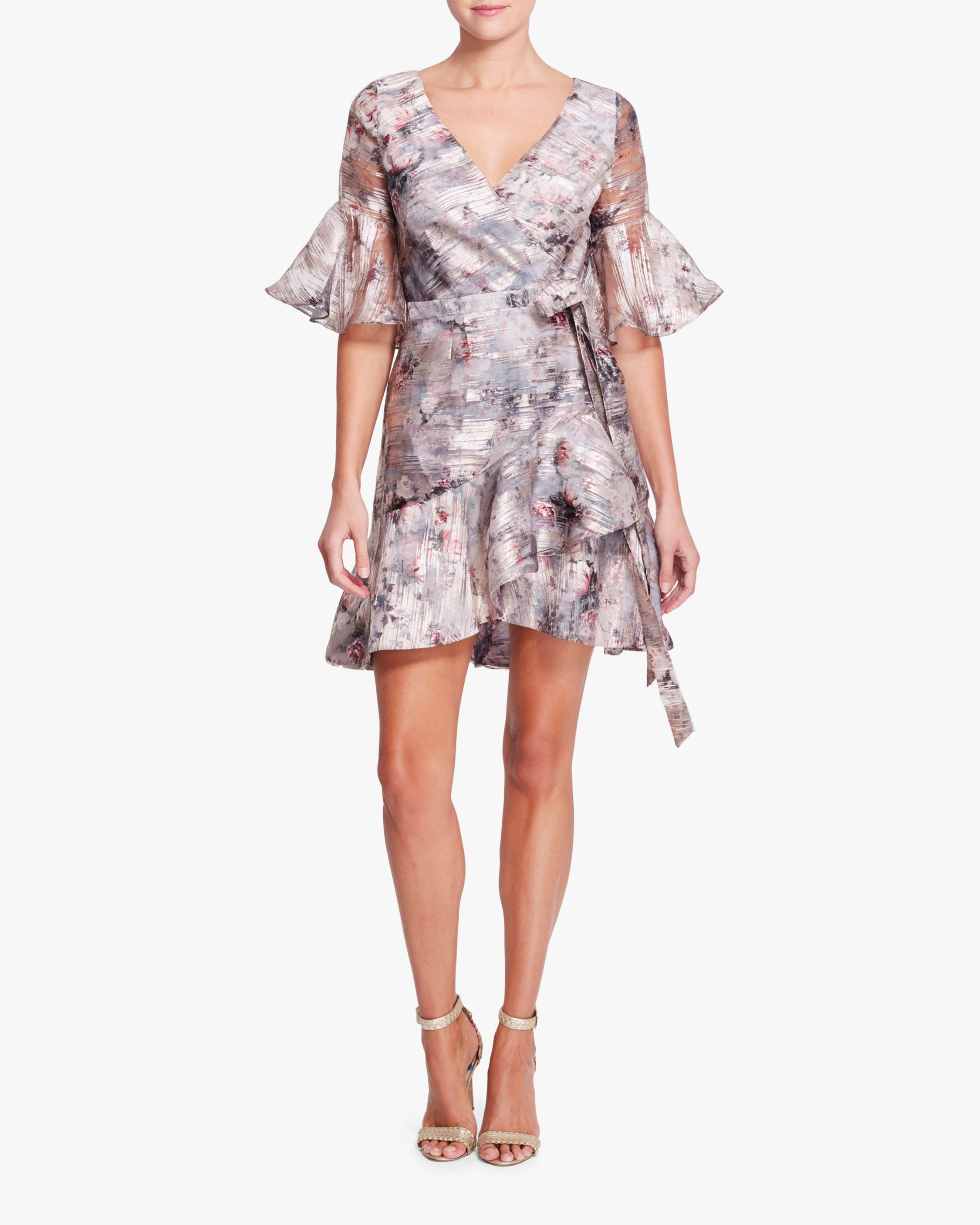 Floral Wrap Dress | Olivela