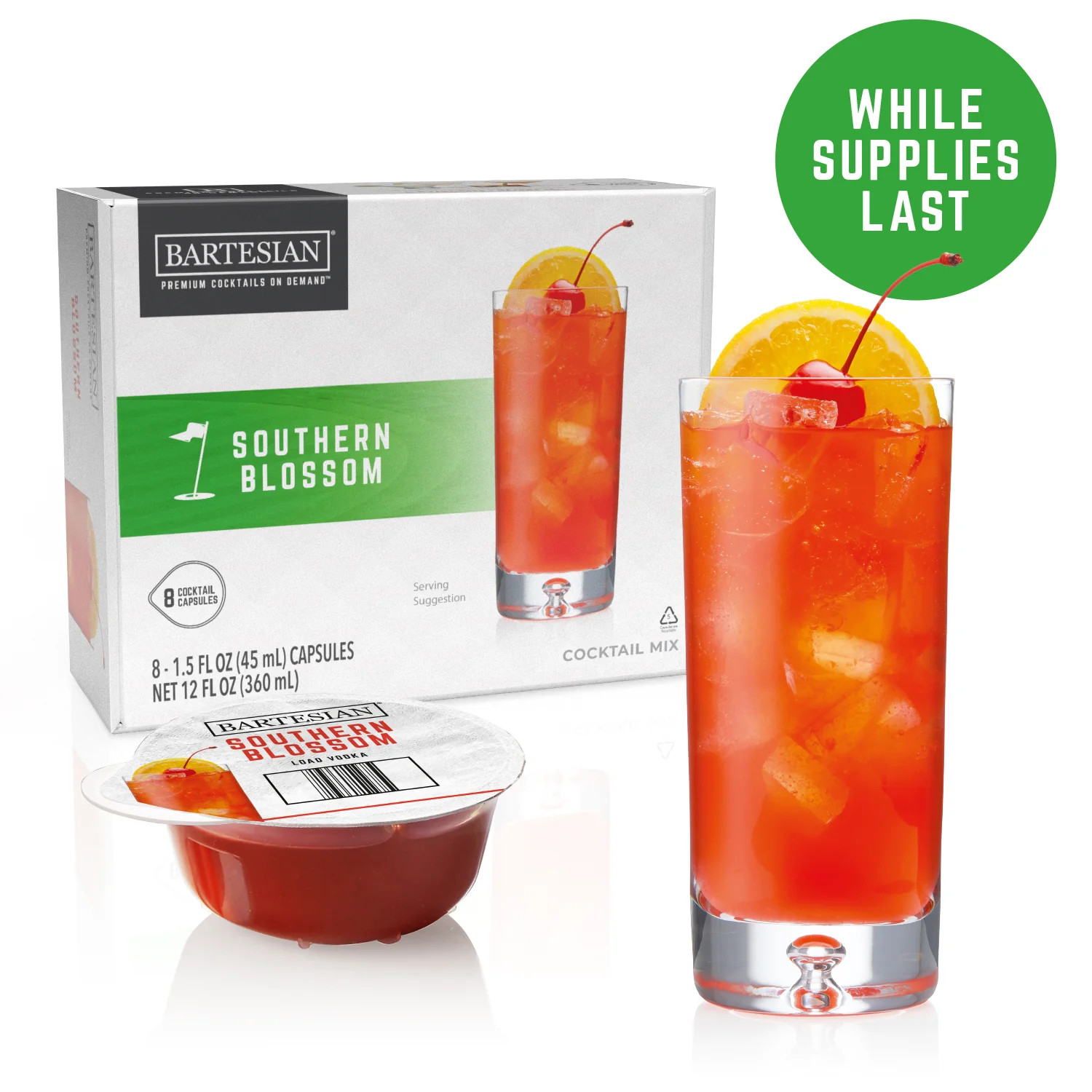 Southern Blossom Cocktail Capsules | Bartesian | Bartesian