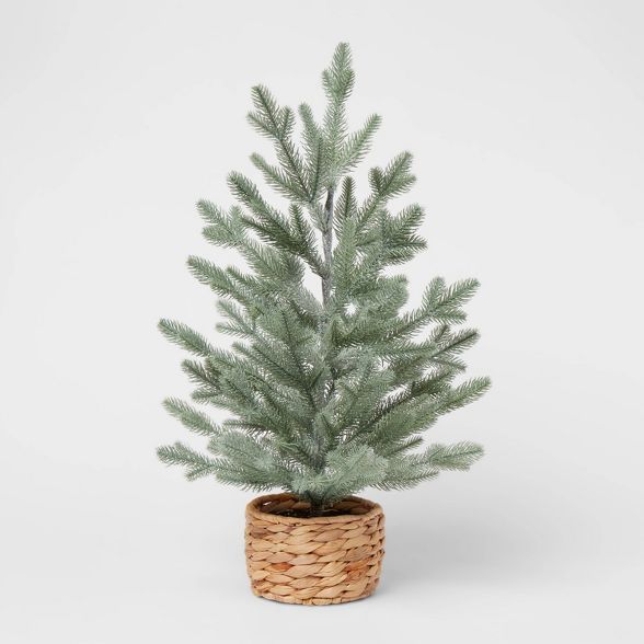 2ft Artificial Tabletop Christmas Glitter Tree - Threshold™ | Target
