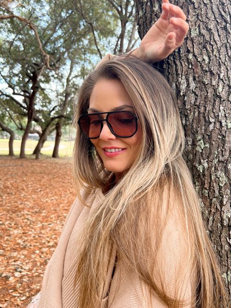 Sweater weather has finally begun here in Florida but fortunately the sunshine is here to stay! #ad How cute are my new Billie sunnies from @freyrs_sunglasses?!🥰I’ve been wearing them on repeat this week and am loving the frame shape, this color combo and the quality. I’ll link them on the LTK app and in stories today! @shop.ltk #liketkit #freyrs 

#LTKstyletip #LTKGiftGuide #LTKunder100